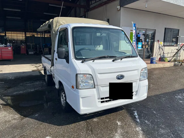 沼田市　車検整備時における追加整備　スバル　サンバートラック　TT2  修理事例