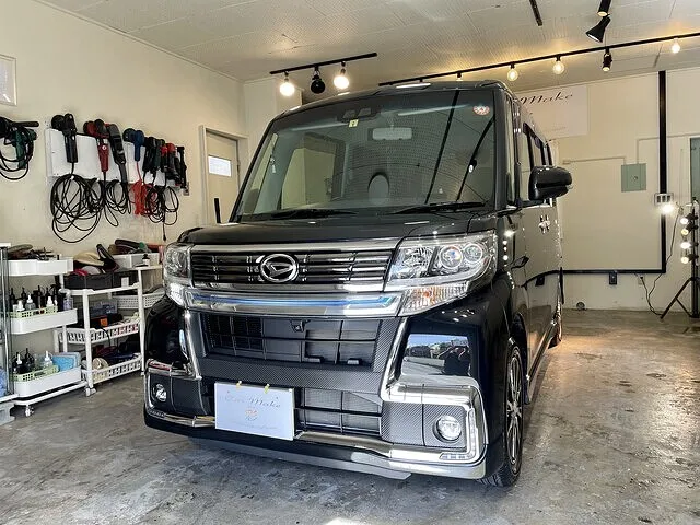 沖縄県　那覇市　タント　ガラスコーティング