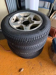 ジムニー　中古タイヤ　委託販売　ヤフオク