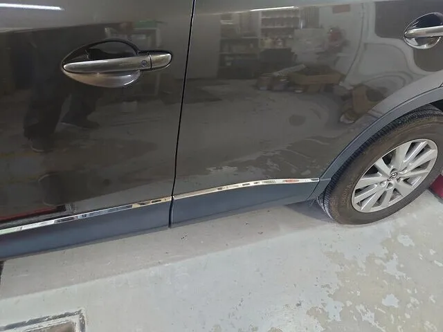 八尾市　CX－5 左側面　板金塗装 　保険修理