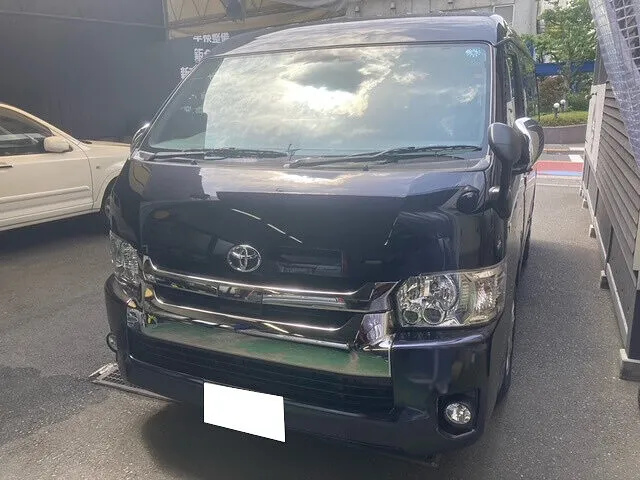 江戸川区　200系　ハイエース　社外ナビ　カーゴキット　持込取付